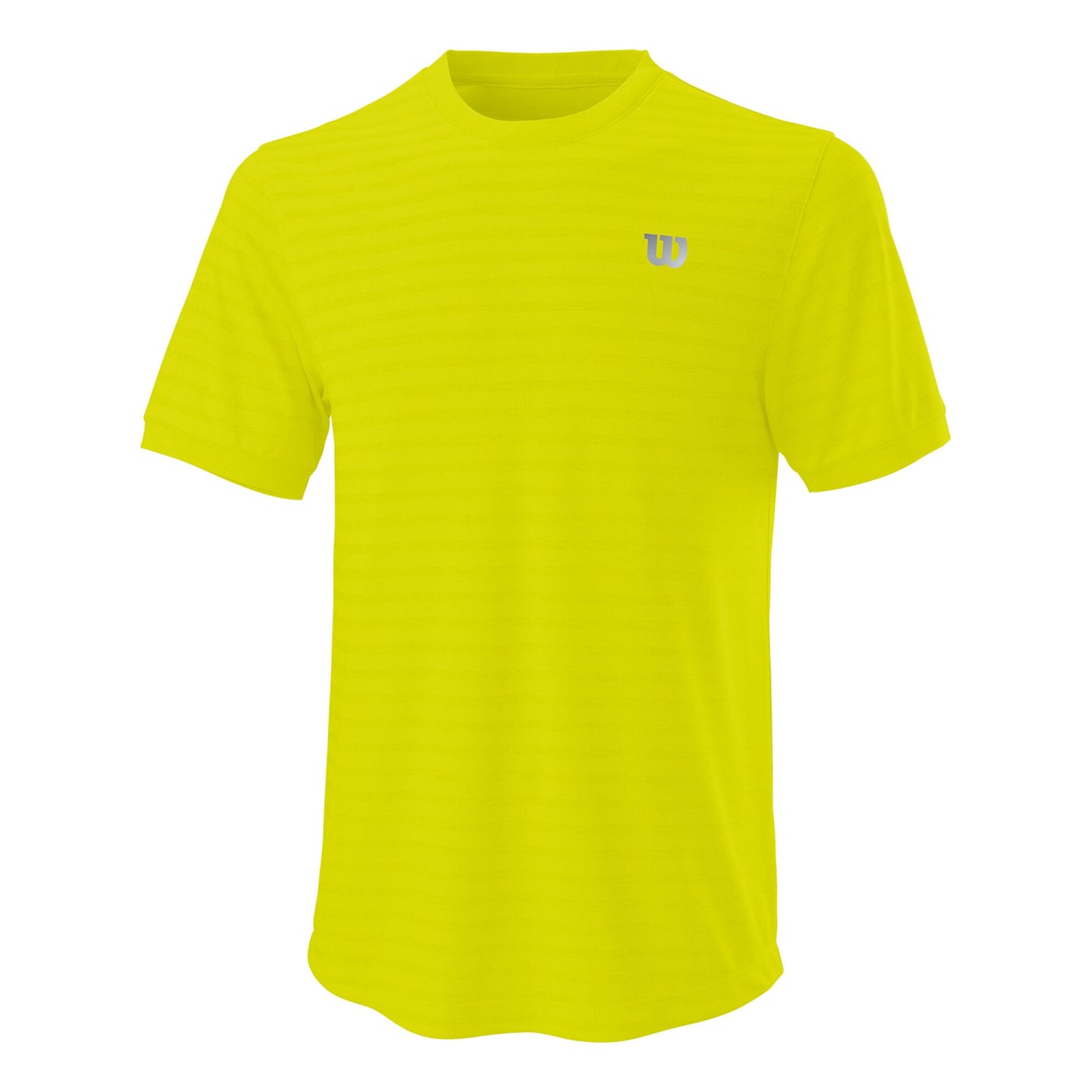 T-shirt Wilson Stripe Crew Jaune