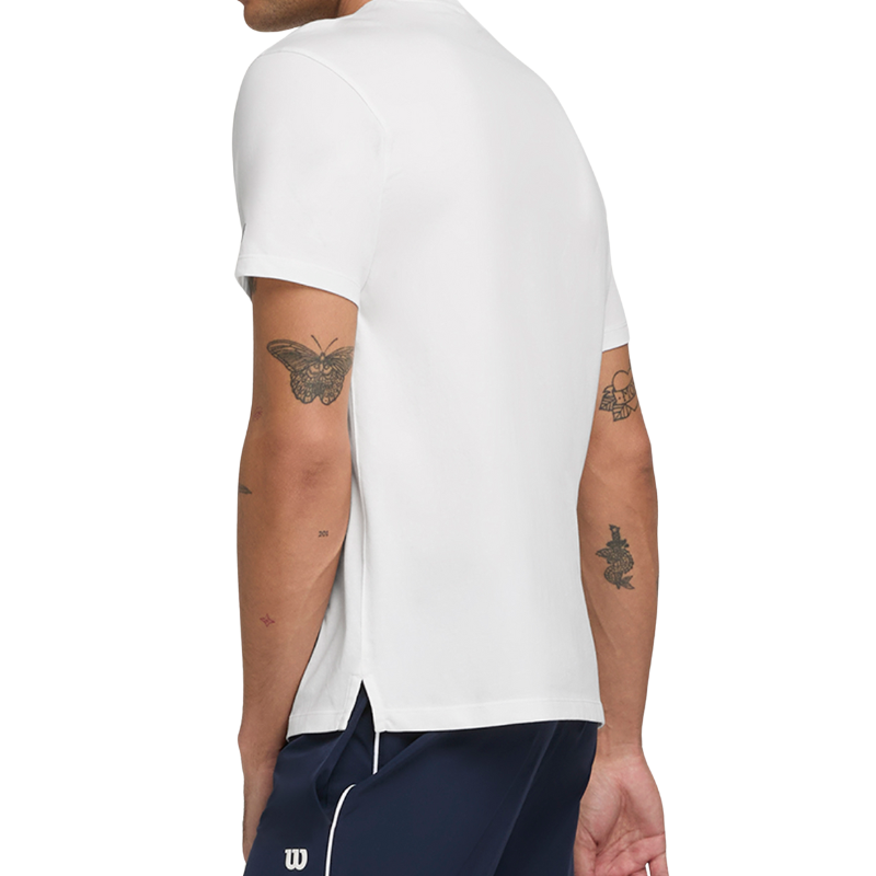 T-shirt Wilson Team Graphic Tee Blanc
