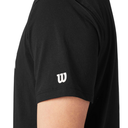 T-shirt Wilson Team Graphic Tee Script Noir