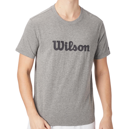 T-shirt Wilson Team Graphic Tee Script Gris