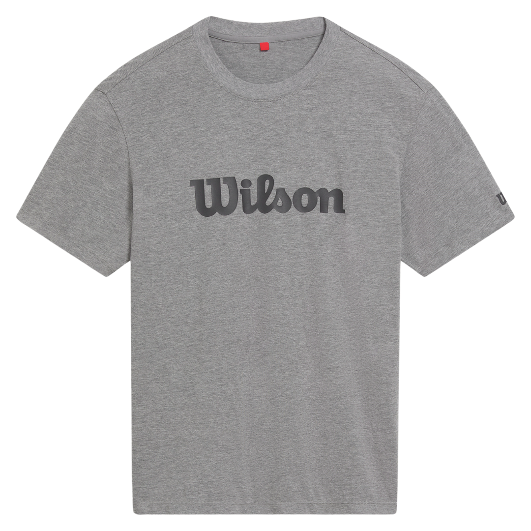 T-shirt Wilson Team Graphic Tee Script Gris