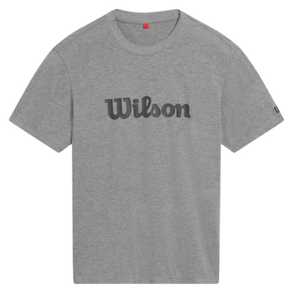 T-shirt Wilson Team Graphic Tee Script Gris