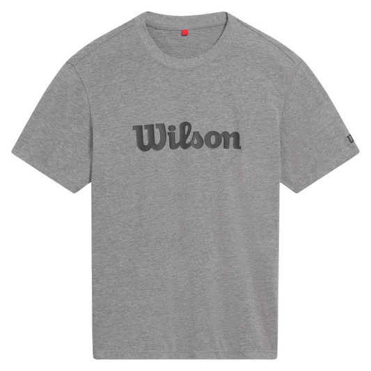 T-shirt Wilson Team Graphic Tee Script Gris