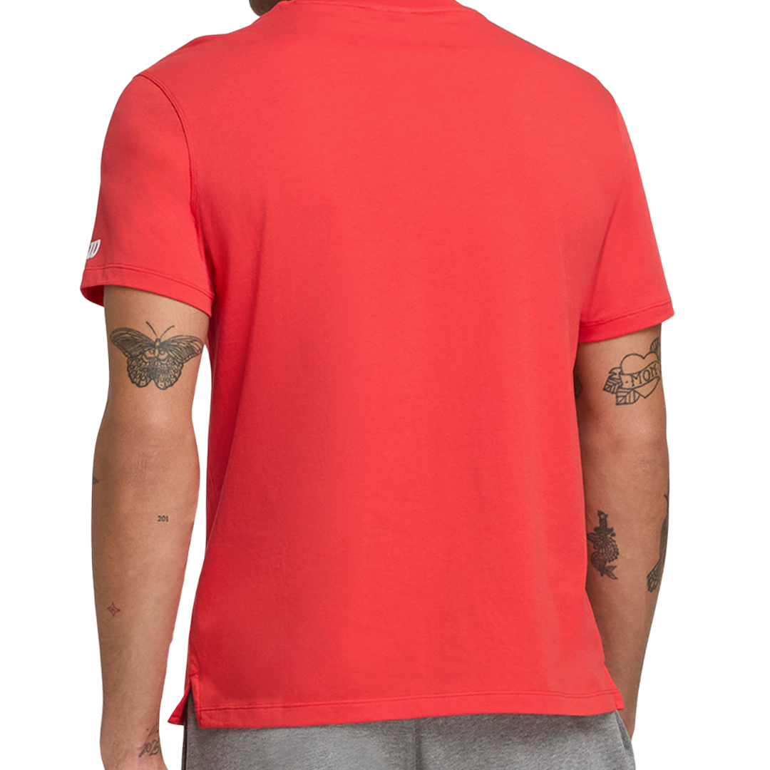 T-shirt Wilson Team Graphic Tee Rouge