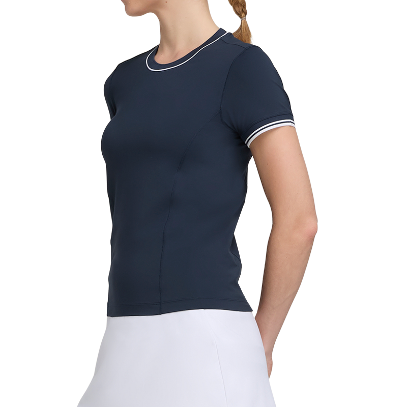 T-shirt Wilson Team Seamless Tee Bleu Marine Femme