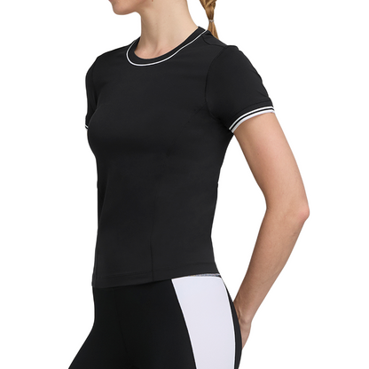 T-shirt Wilson Team Seamless Tee Noir Femme