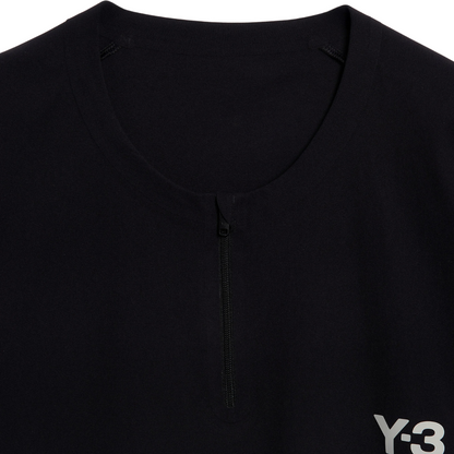 T-shirt Adidas Y-3 Zip Noir