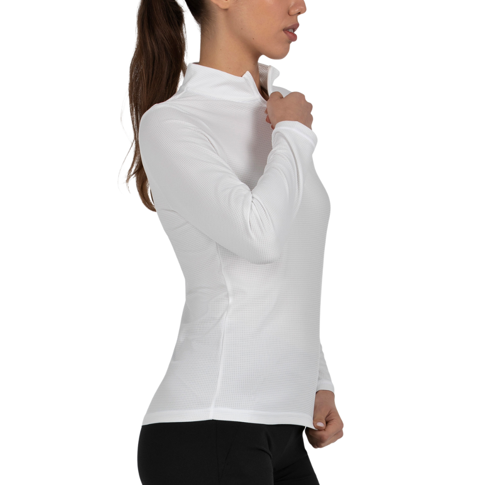 T-shirt à manches longues Bullpadel Alita Blanc Femme