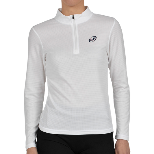 T-shirt à manches longues Bullpadel Alita Blanc Femme