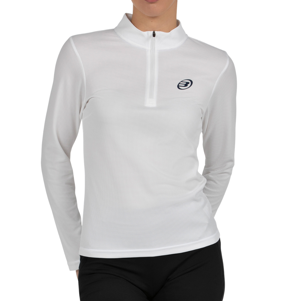 T-shirt à manches longues Bullpadel Alita Blanc Femme