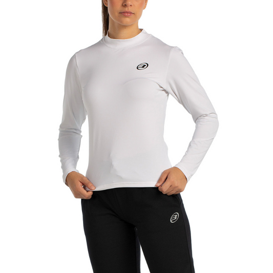 T-shirt à manches longues Bullpadel Beldo Blanc Femme