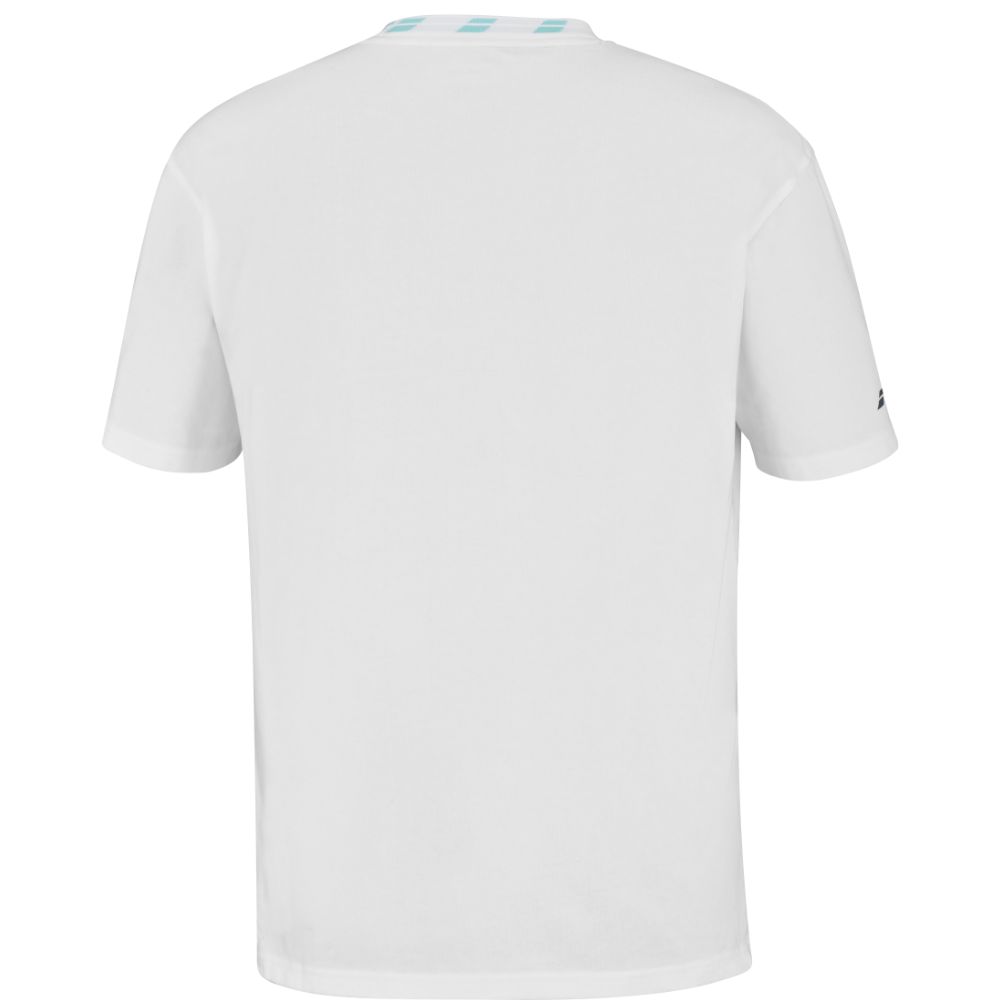 T-shirt Babolat Oversize Cotton Tee Lebron Blanc