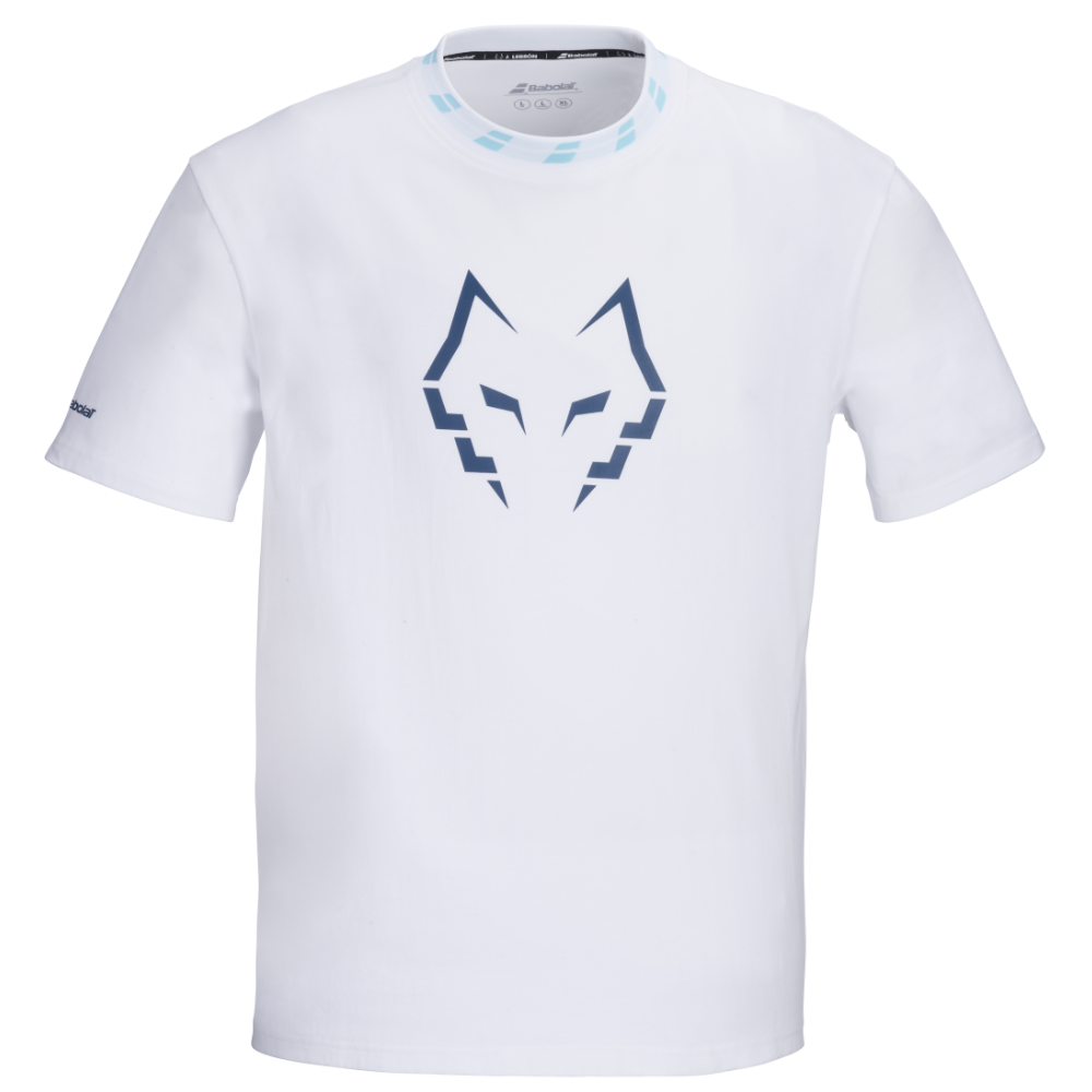 T-shirt Babolat Oversize Cotton Tee Lebron Blanc