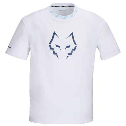 T-shirt Babolat Oversize Cotton Tee Lebron Blanc