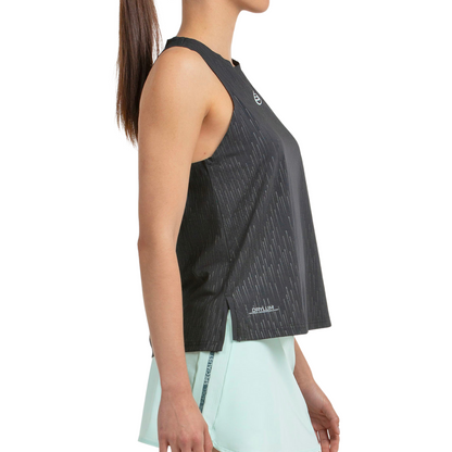 Débardeur Bullpadel Abure Noir Femme