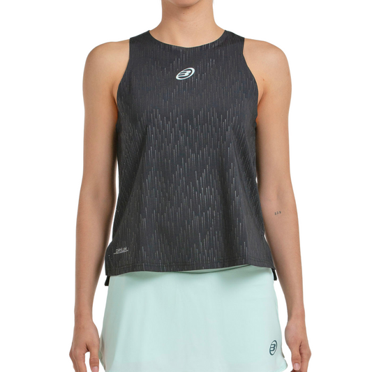 Débardeur Bullpadel Abure Noir Femme