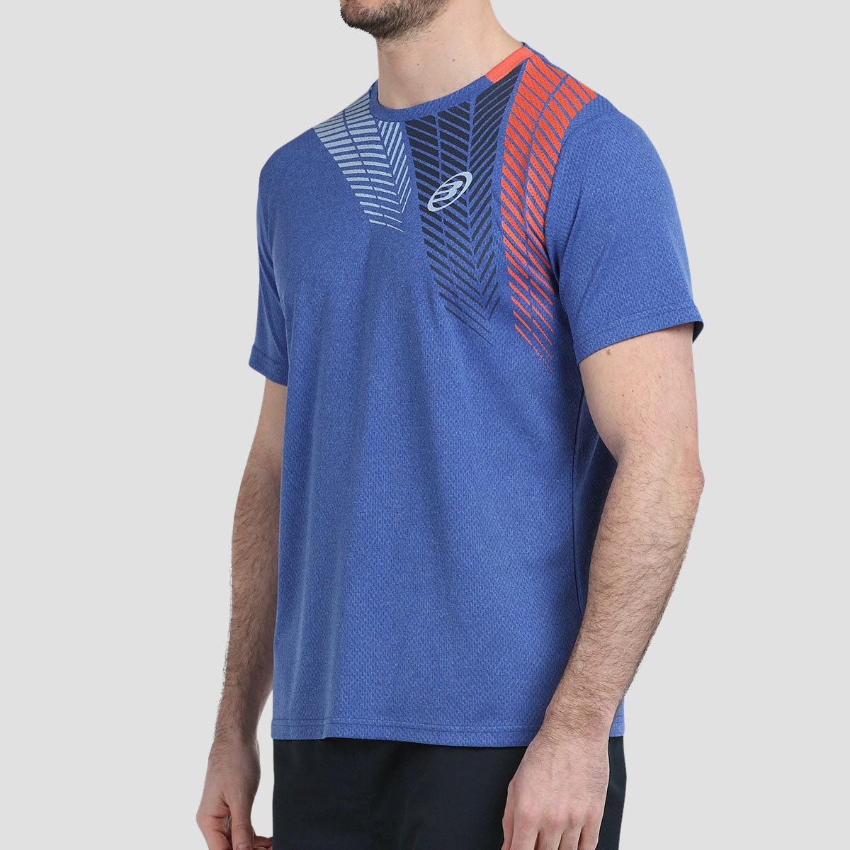 T-shirt Bullpadel Liria Bleu