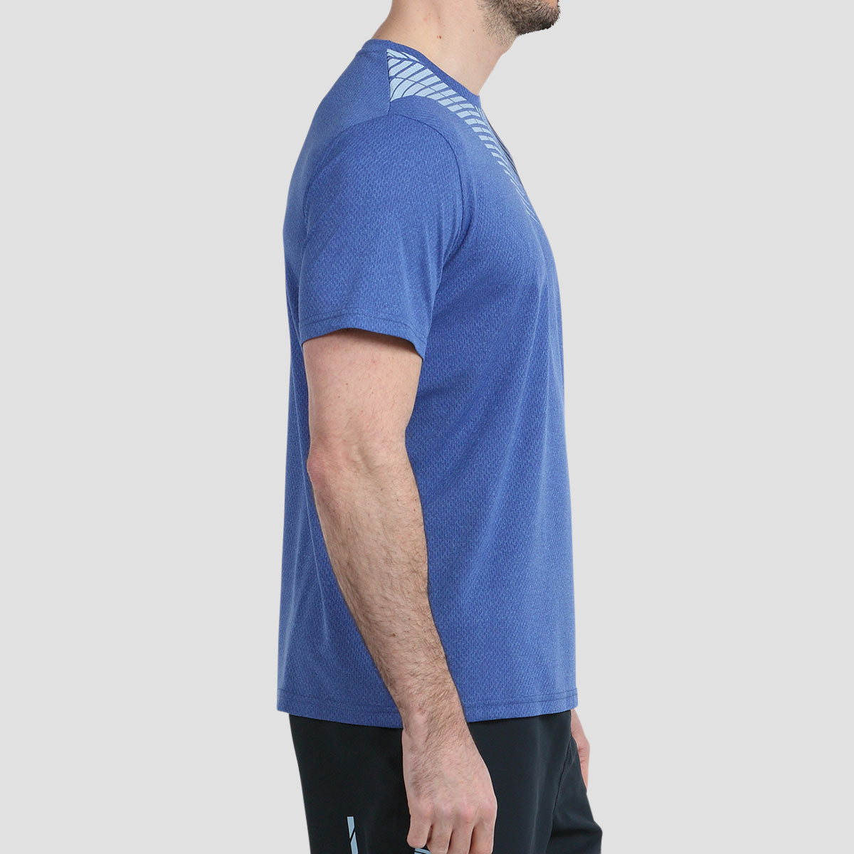 T-shirt Bullpadel Liria Bleu
