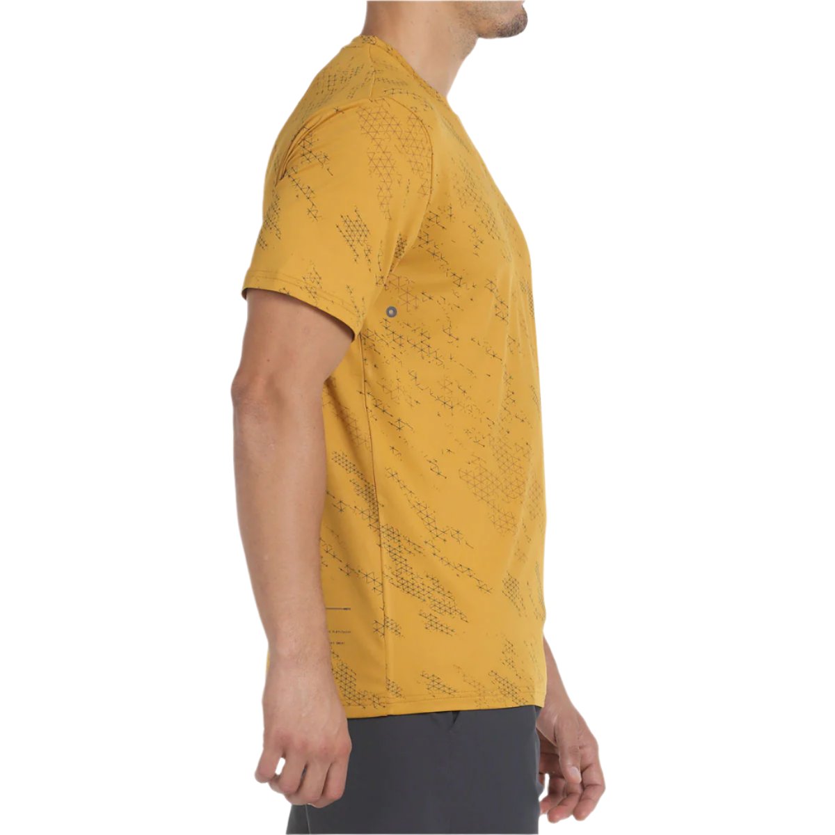 T-shirt Bullpadel Mago Jaune