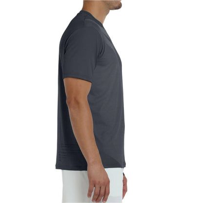 T-shirt Bullpadel Maron Noir