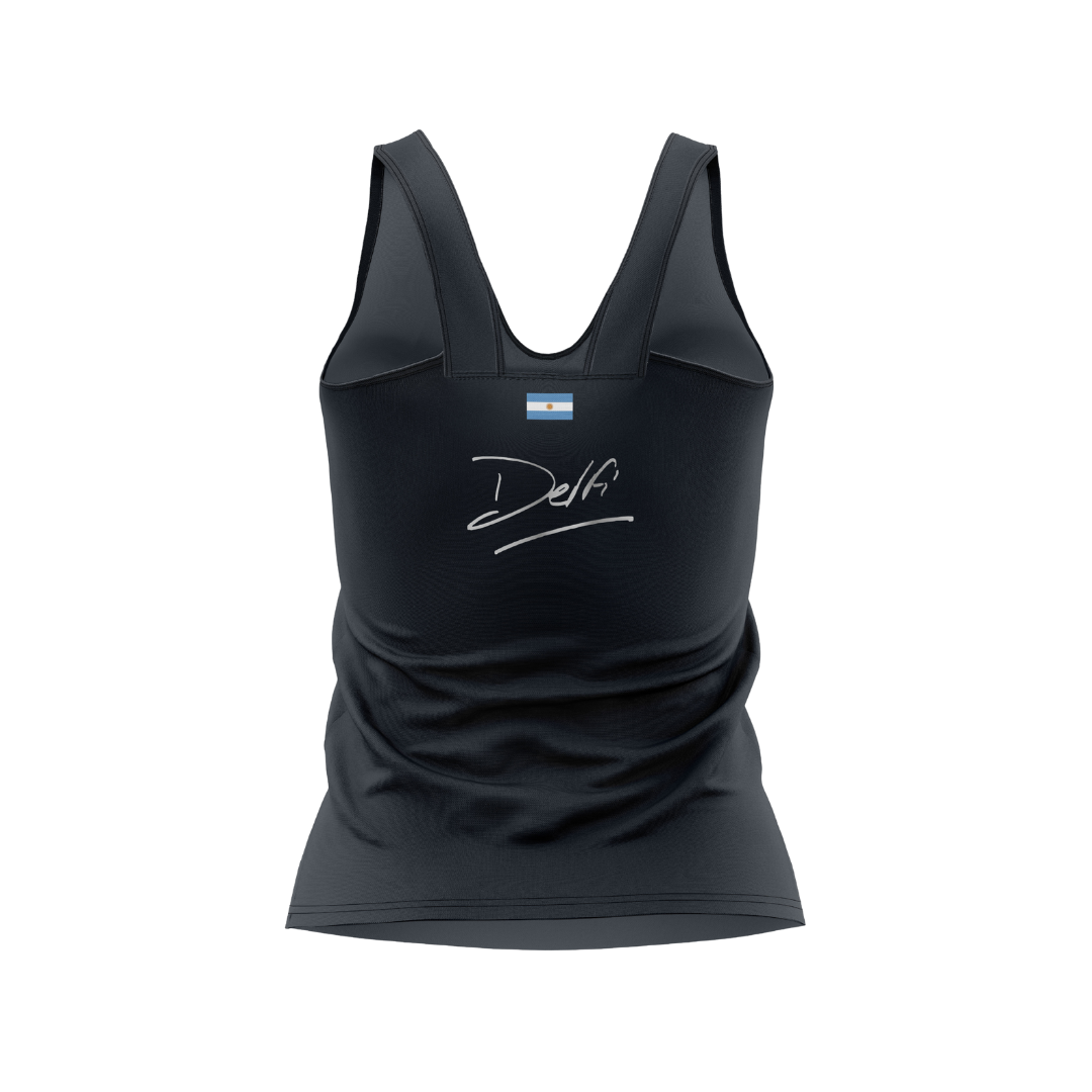Débardeur Bullpadel Brete Replica Brea Noir Femme