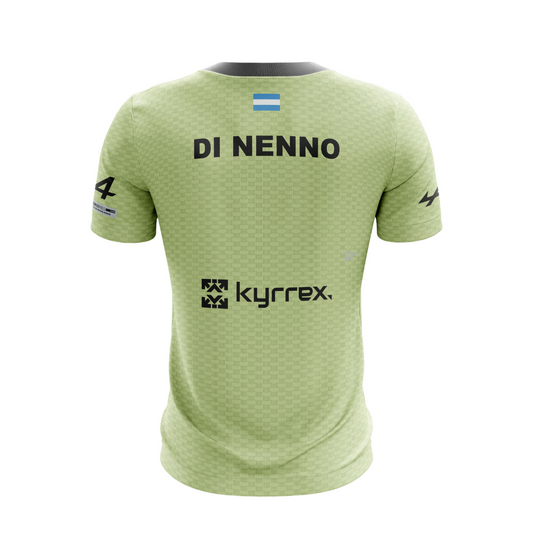 T-shirt Bullpadel Acilio Replica Di Nenno Jaune