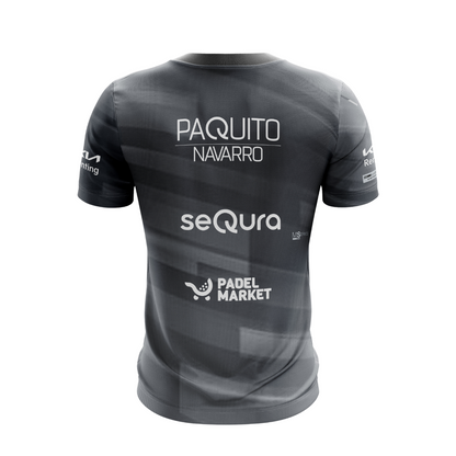 T-shirt Bullpadel Adula Replica Navarro Noir
