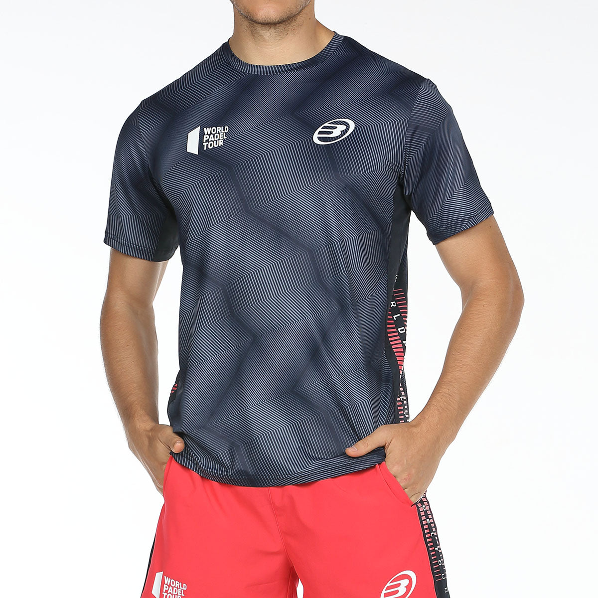 T-shirt Bullpadel Rogor Bleu Marine