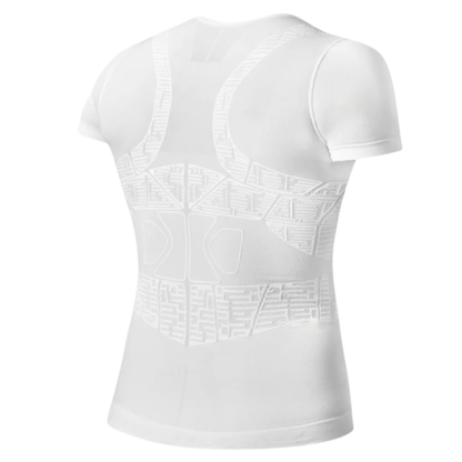 T-shirt de Compression Floky Oxy-Gen Blanc