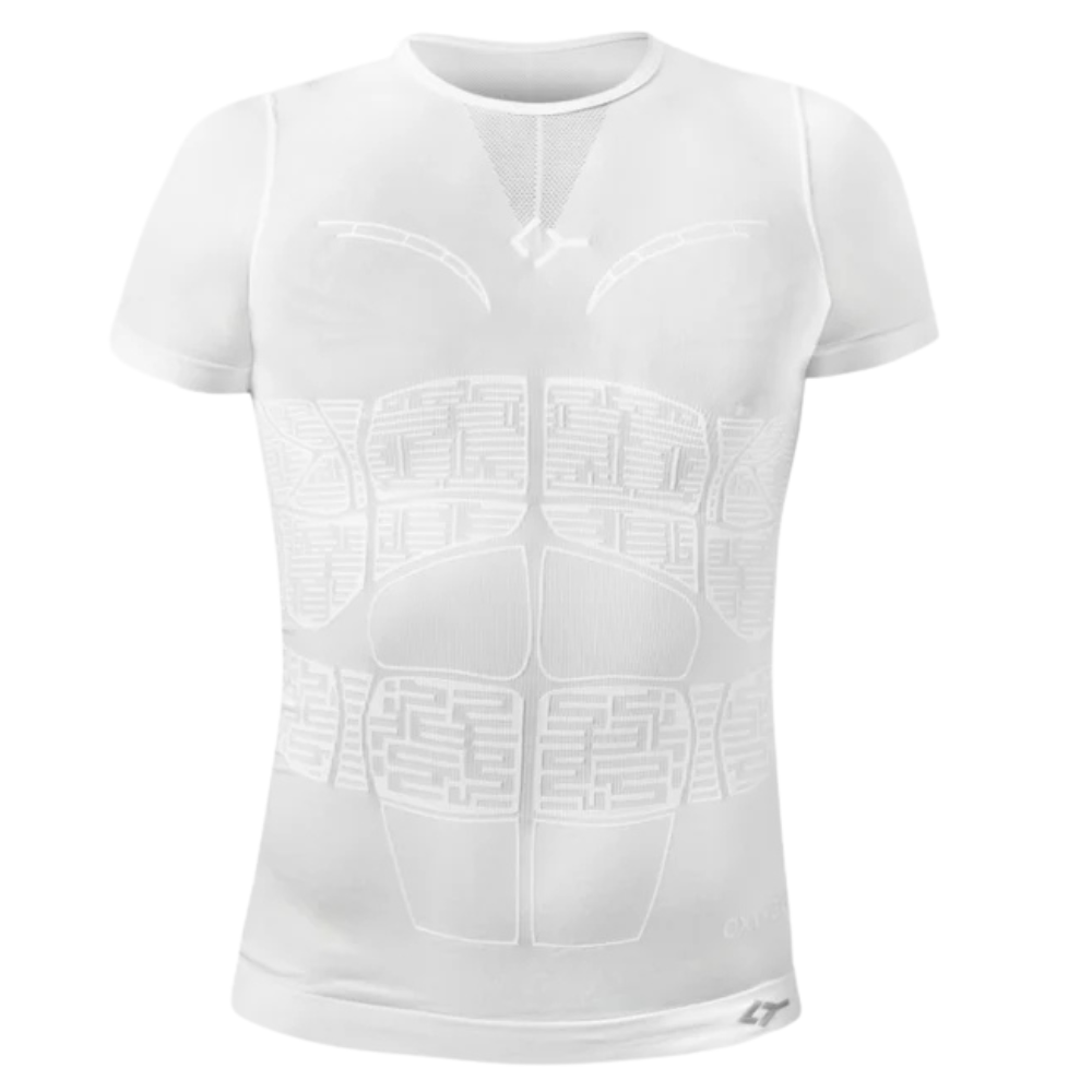 T-shirt de Compression Floky Oxy-Gen Blanc