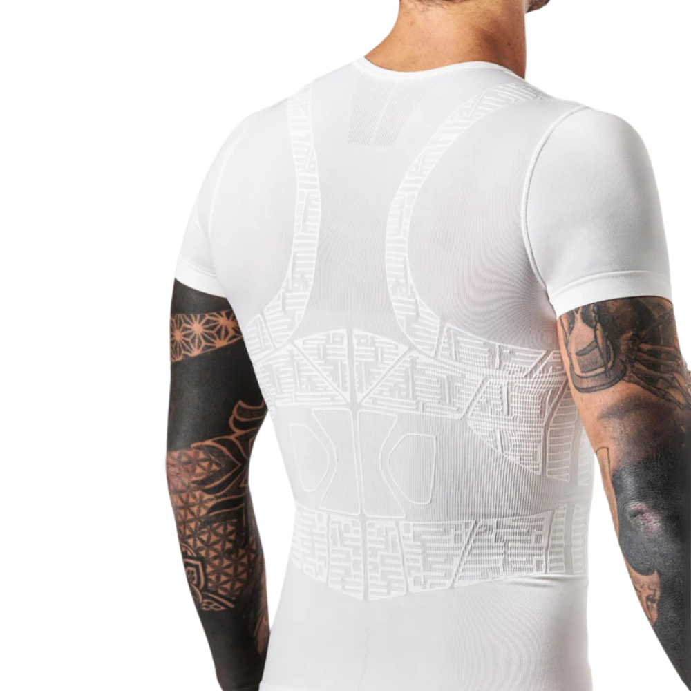 T-shirt de Compression Floky Oxy-Gen Blanc