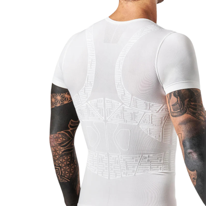 T-shirt de Compression Floky Oxy-Gen Blanc