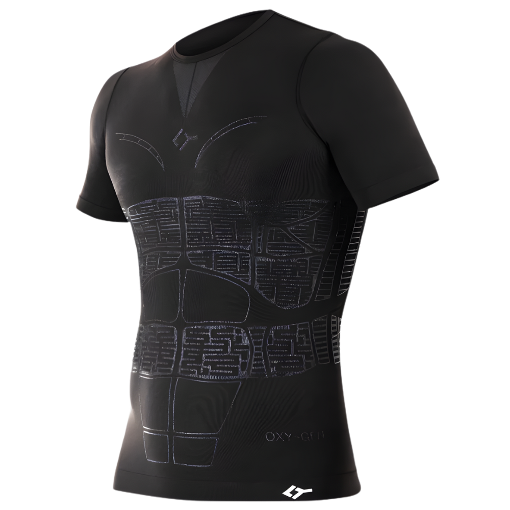 T-shirt de Compression Floky Oxy-Gen Noir