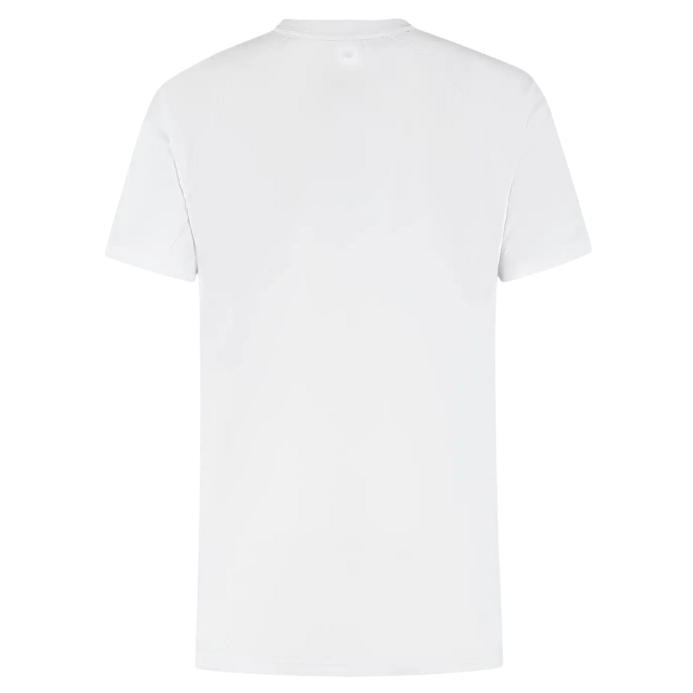 T-shirt K-Swiss Hypercourt Print Crew 6 Blanc