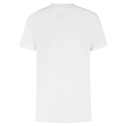 T-shirt K-Swiss Hypercourt Print Crew 6 Blanc