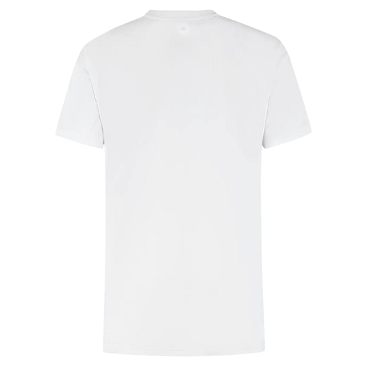 T-shirt K-Swiss Hypercourt Print Crew 6 Blanc