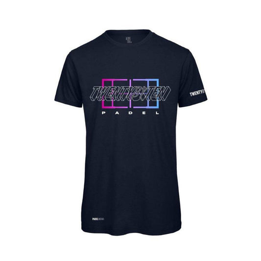 T-shirt TBT – Padel Wear® Twenty by Ten effet 3D bleu foncé