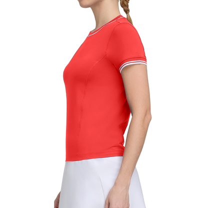 T-shirt Wilson Team Seamless Tee Rouge Femme