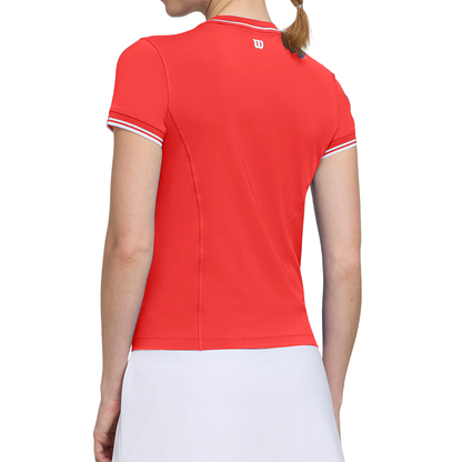T-shirt Wilson Team Seamless Tee Rouge Femme