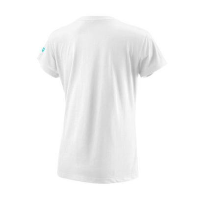 T-shirt Wilson Tracer Tech Tee Blanc Femme