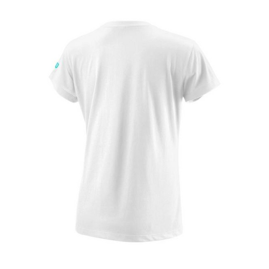 T-shirt Wilson Tracer Tech Tee Blanc Femme