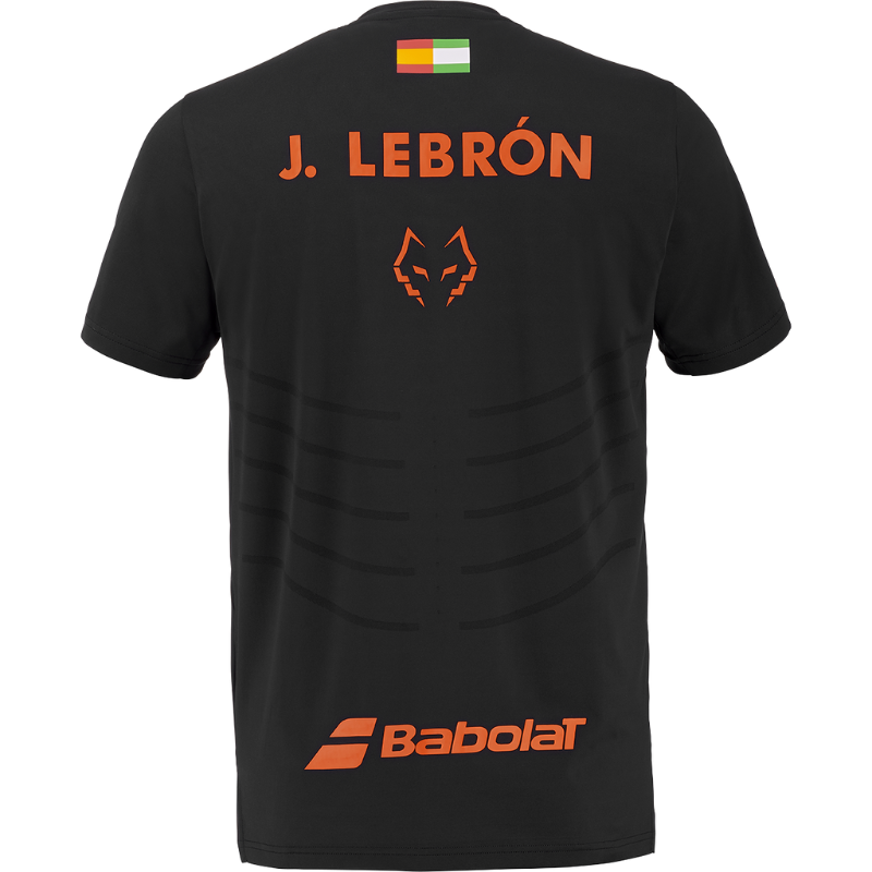 T-shirt Babolat Replica Crew Neck Tee Lebron Noir