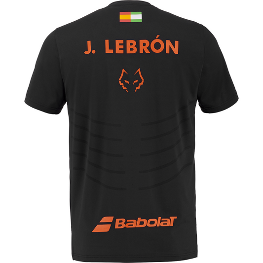 T-shirt Babolat Replica Crew Neck Tee Lebron Noir