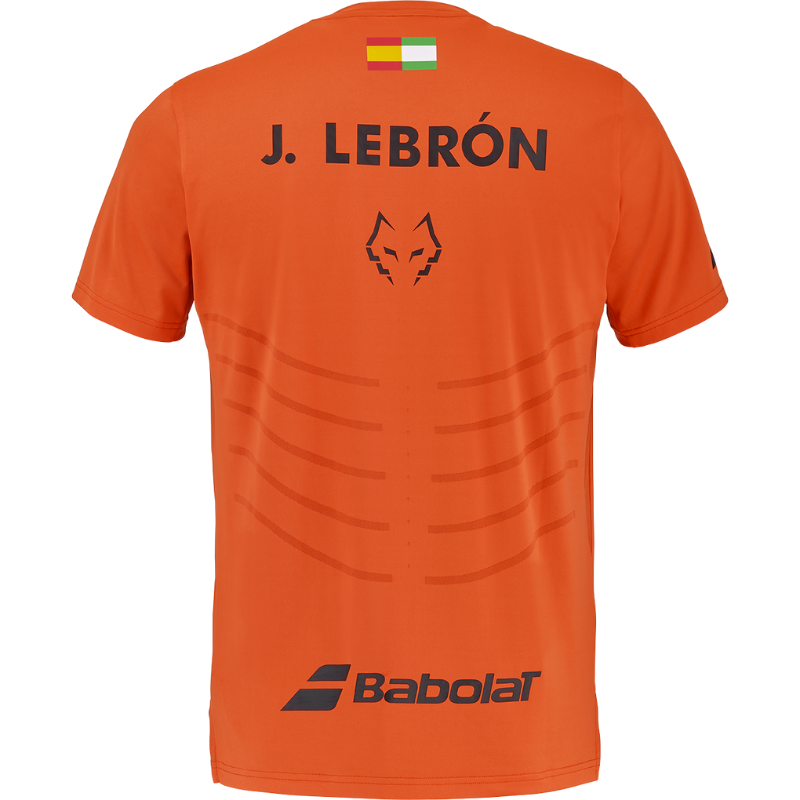 T-shirt Babolat Replica Crew Neck Tee Lebron Orange