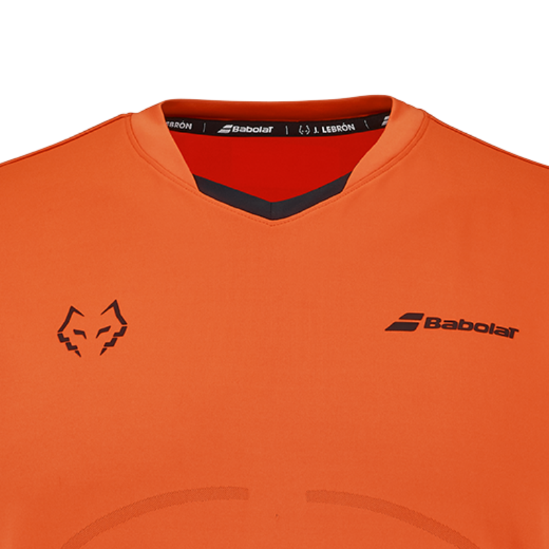 T-shirt Babolat Replica Crew Neck Tee Lebron Orange