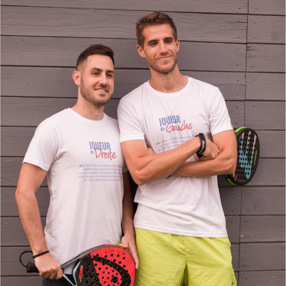 T-shirt TBT – Joueur de Gauche/Droite en Coton Organique