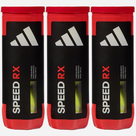 Tripack de 3 balles de padel Adidas Speed Rx