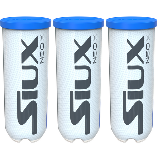 Tripack de 3 balles de padel Siux Neo S