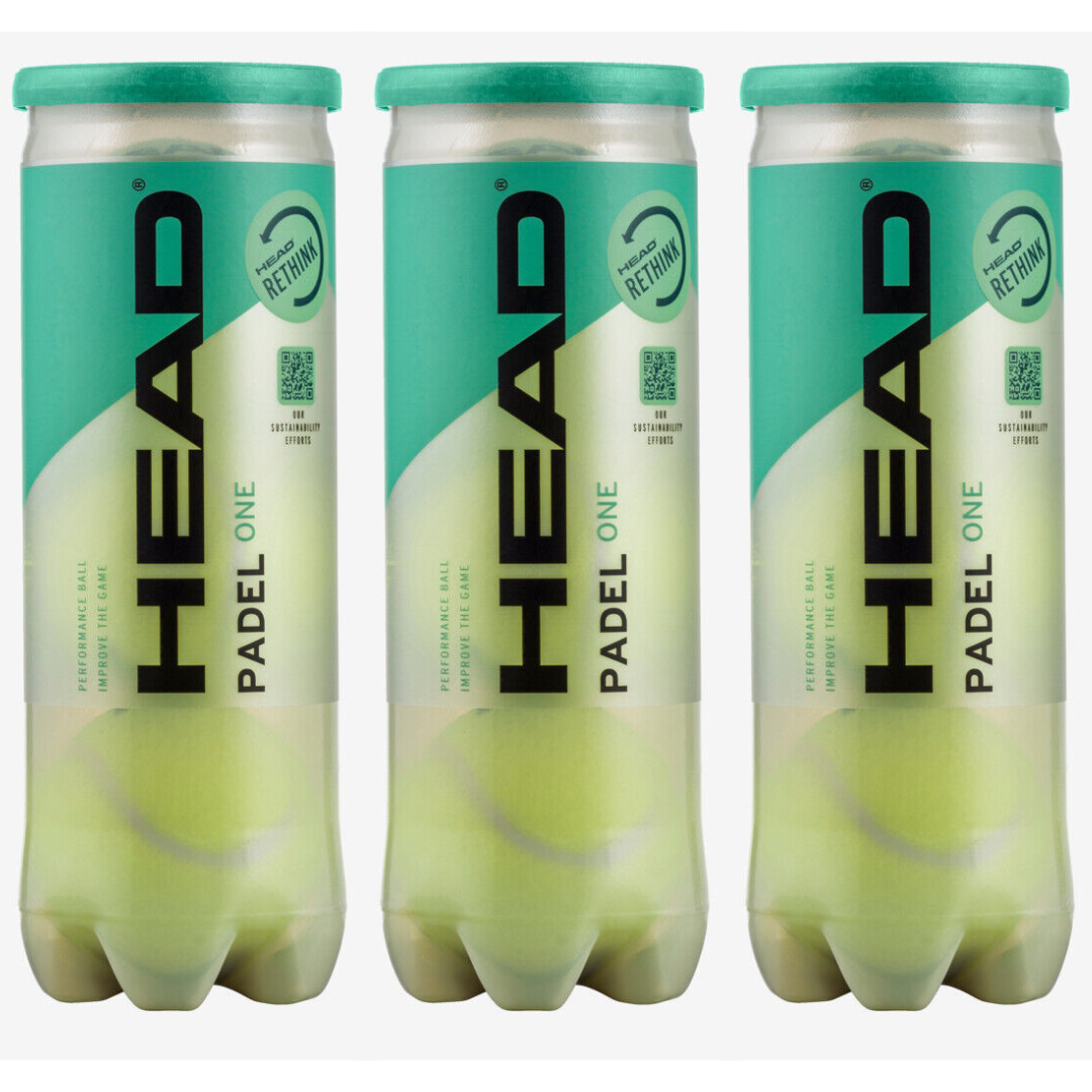 Tripack de 3 balles de padel Head Padel One x Esprit Padel Shop