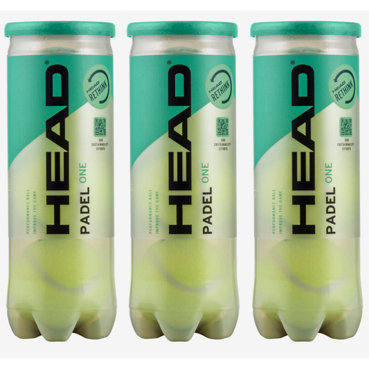 Tripack de 3 balles de padel Head Padel One x Esprit Padel Shop